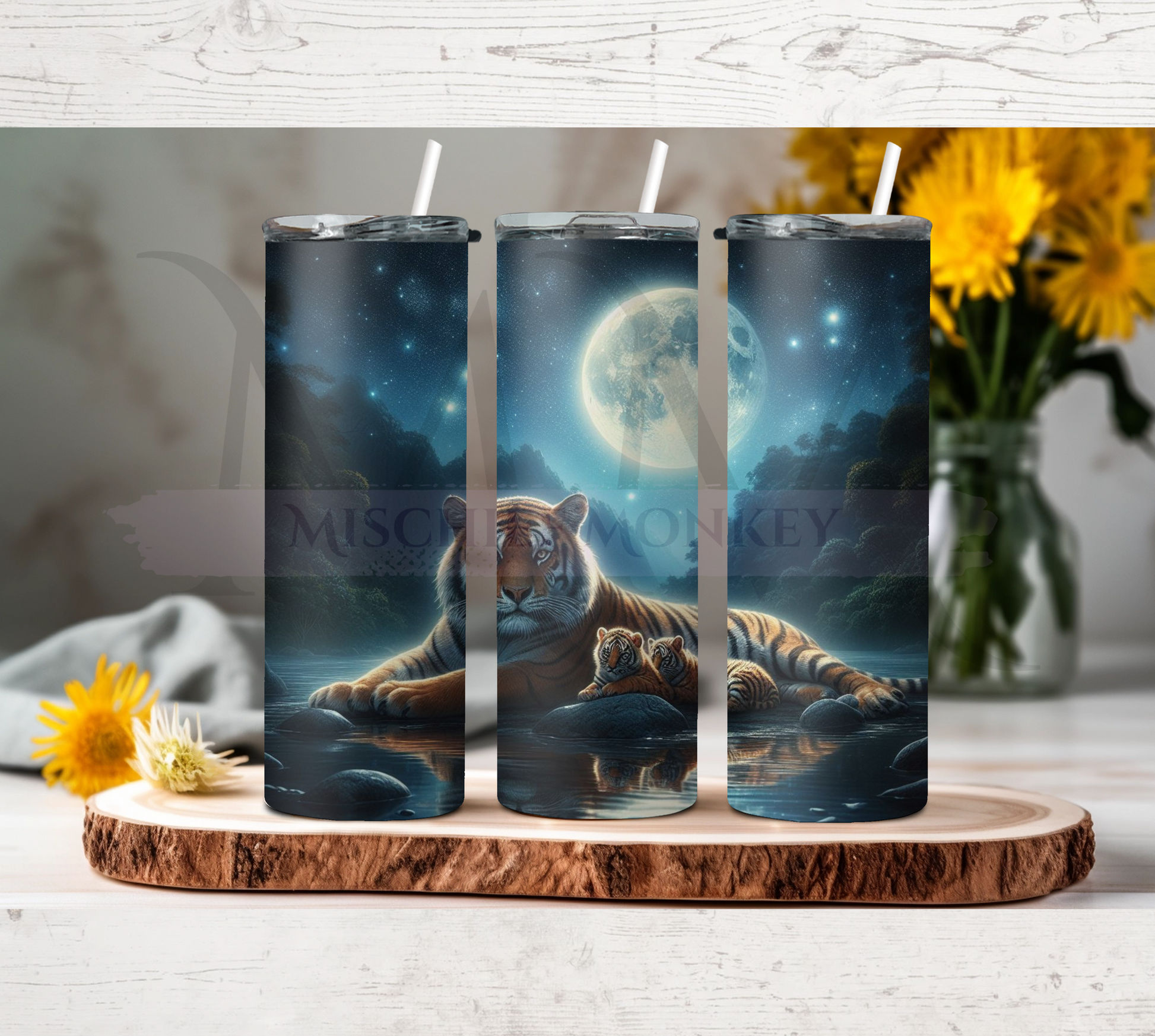 #18: 20 Oz SUB PRINT - Mischief Monkey