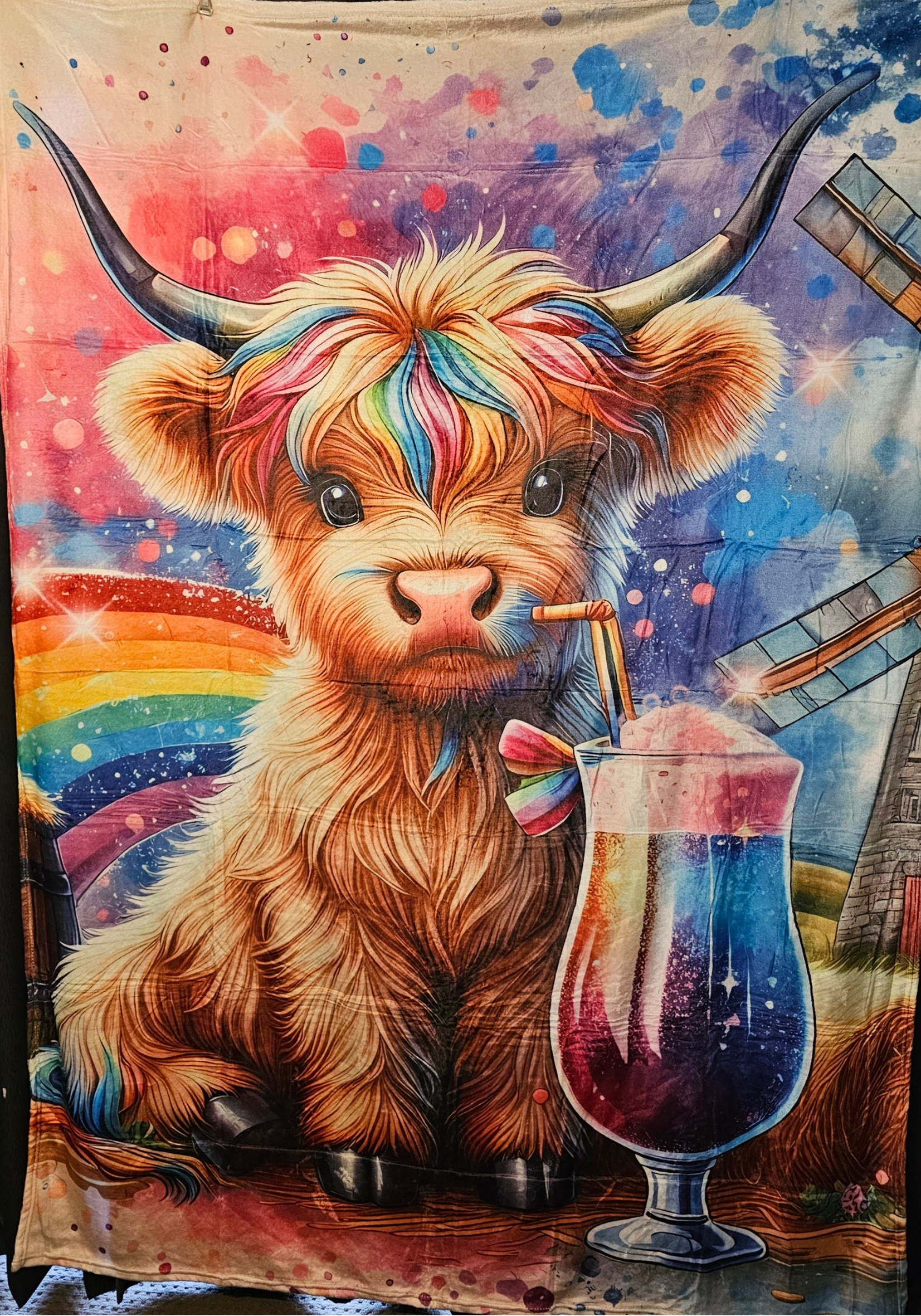 Beautiful highland baby.