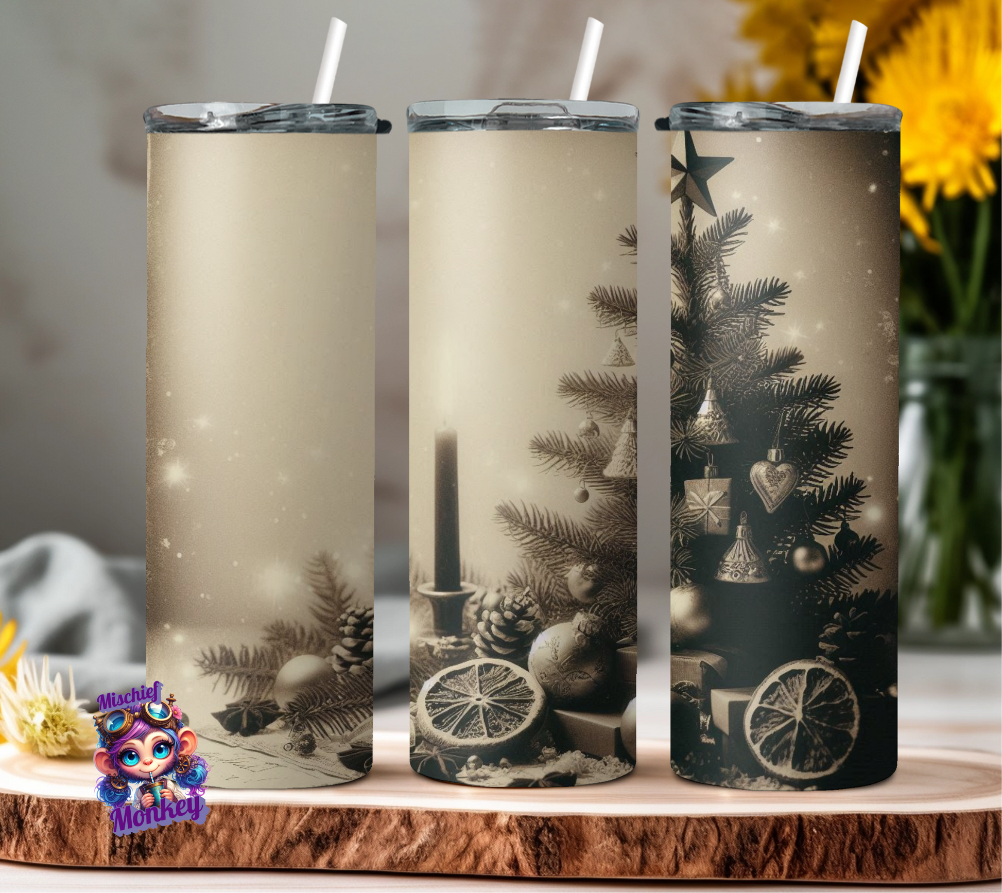 Vintage Christmas - Mischief Monkey